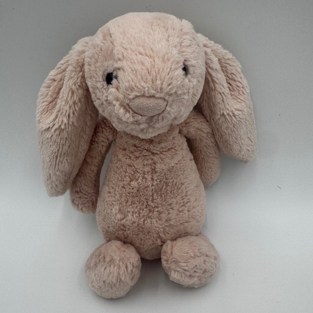Jellycat Bashful Blush Bunny Plush Medium 12 inch Pink Stuffed Animal Rabbit